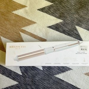 Kristin ess gold and white magic wand curling iron